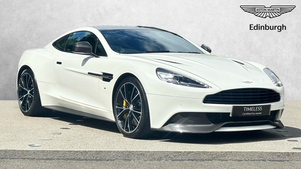 Aston Martin Vanquish 6.0L V12 8-Speed Coupe White