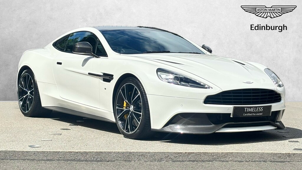 Aston Martin Vanquish 6.0L V12 8-Speed Coupe White