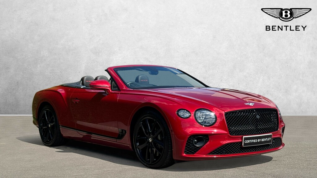 Bentley Continental Gt Convertible First Edition Mulliner Spec Naim Red