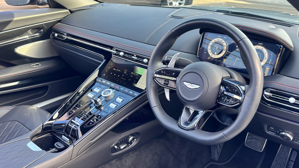 Aston Martin DB12 Volante 4.0L V8 Volante Silver #3