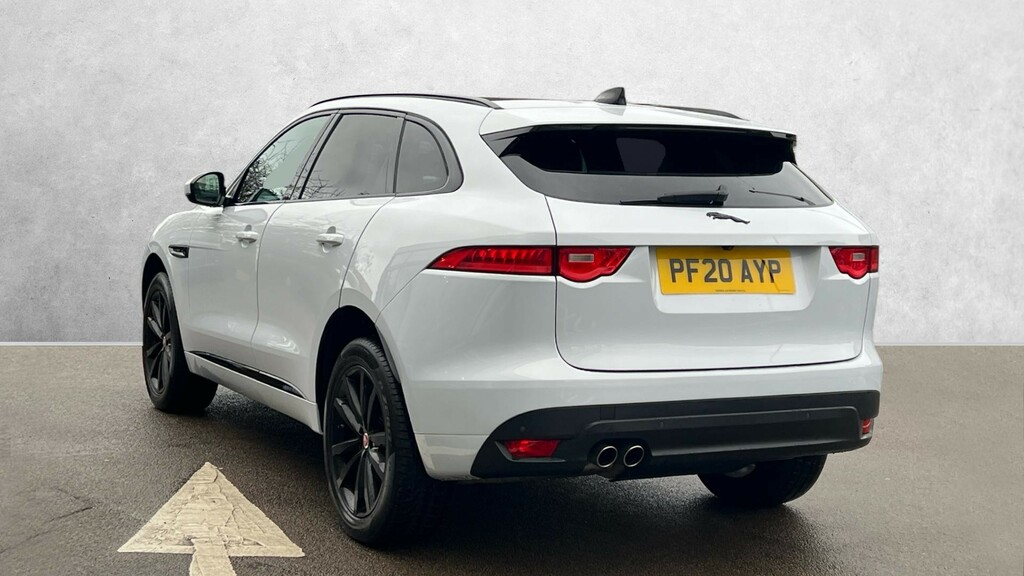 Jaguar F-Pace Chequered Flag White #2