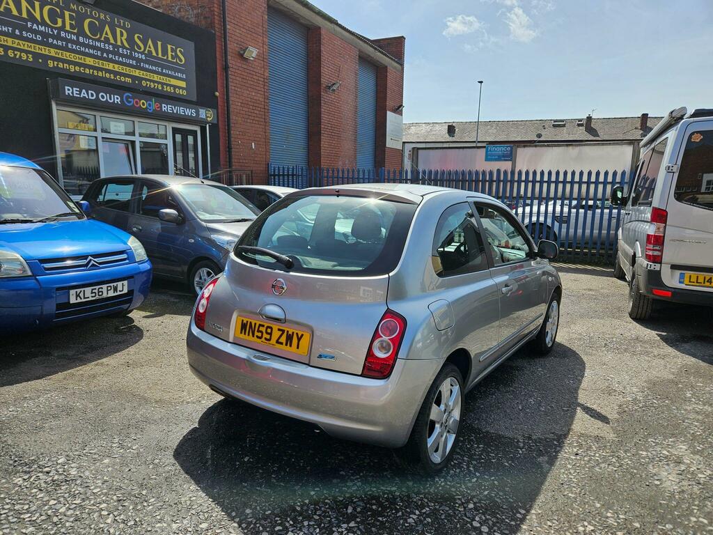 Nissan Micra 1.2 16V Acenta Silver #2