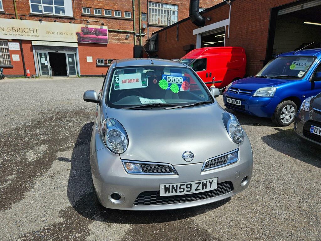 Nissan Micra 1.2 16V Acenta Silver #3