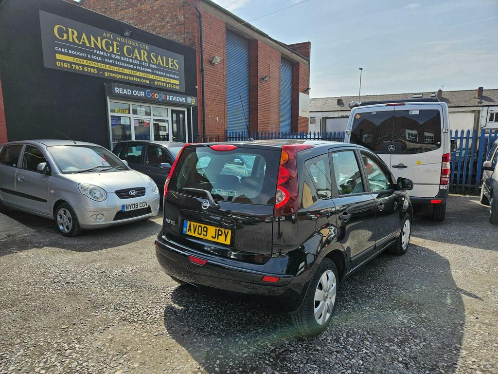 Nissan Note Visia Black #3