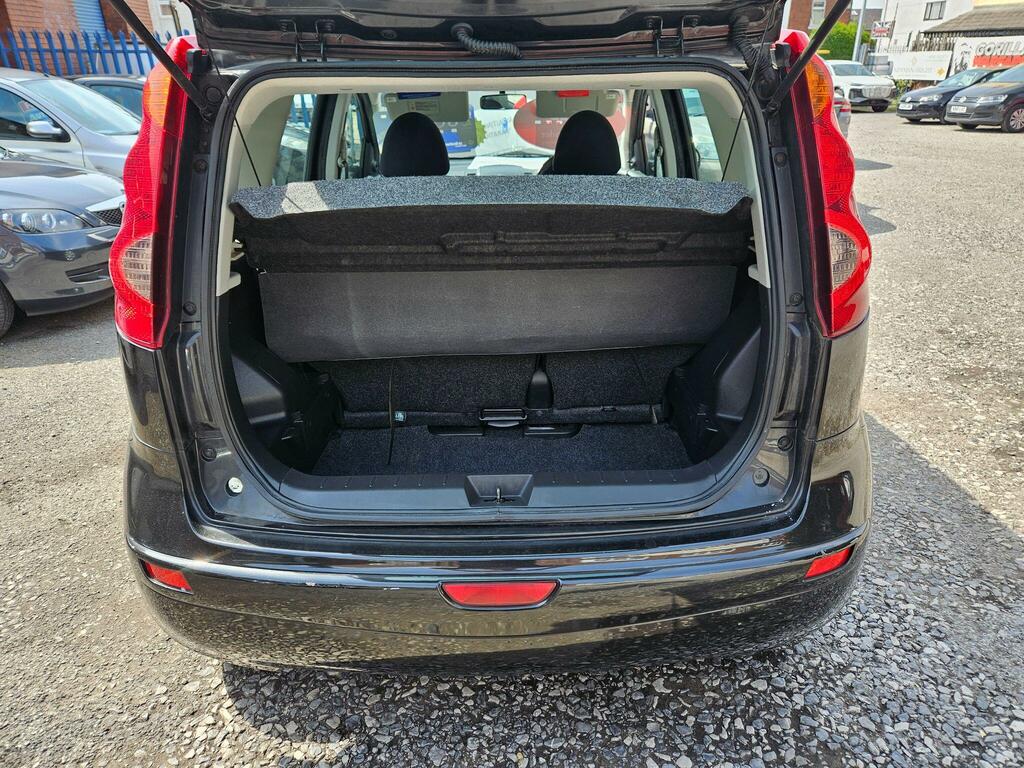 Nissan Note Visia Black #4