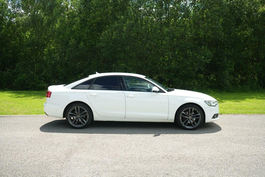 Audi A6 Saloon Se White #5