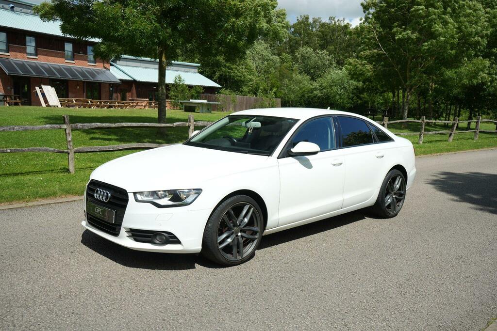 Audi A6 Saloon Se White #4