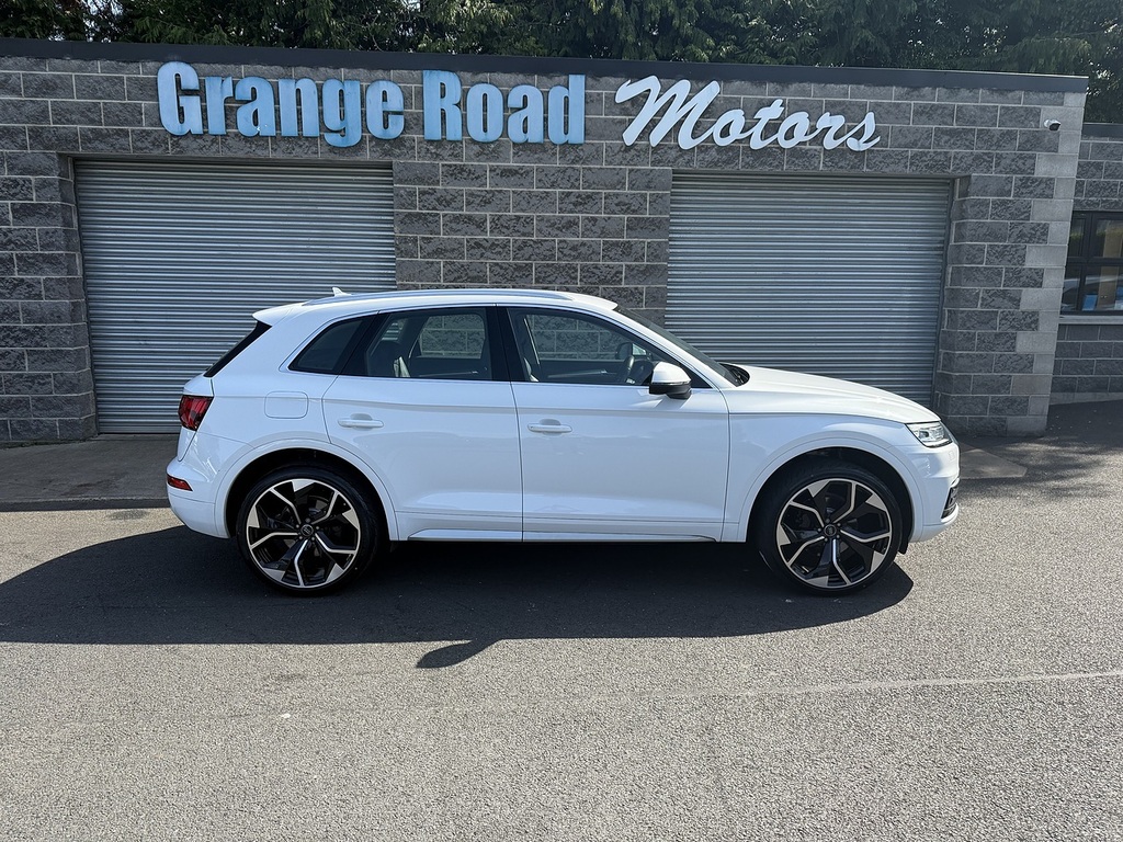 Audi Q5 Tdi Sport U1843 Ulez KR19TLY White #3