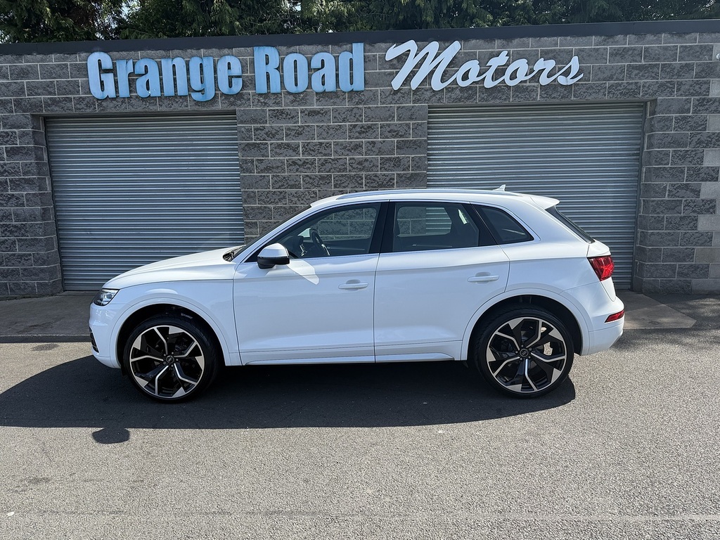 Audi Q5 Tdi Sport U1843 Ulez KR19TLY White #4