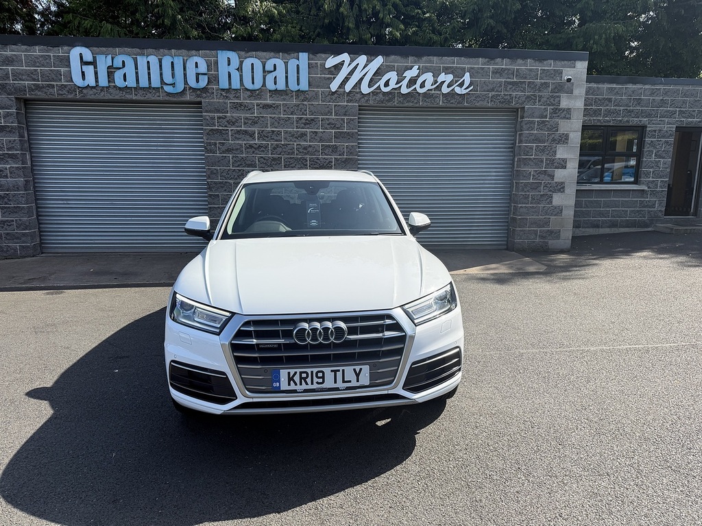 Audi Q5 Tdi Sport U1843 Ulez KR19TLY White #2