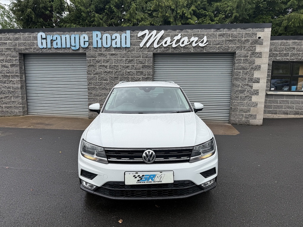 Volkswagen Tiguan Tdi Bluemotion Tech Se Navigation U1931 Ulez OXZ7611 White #2