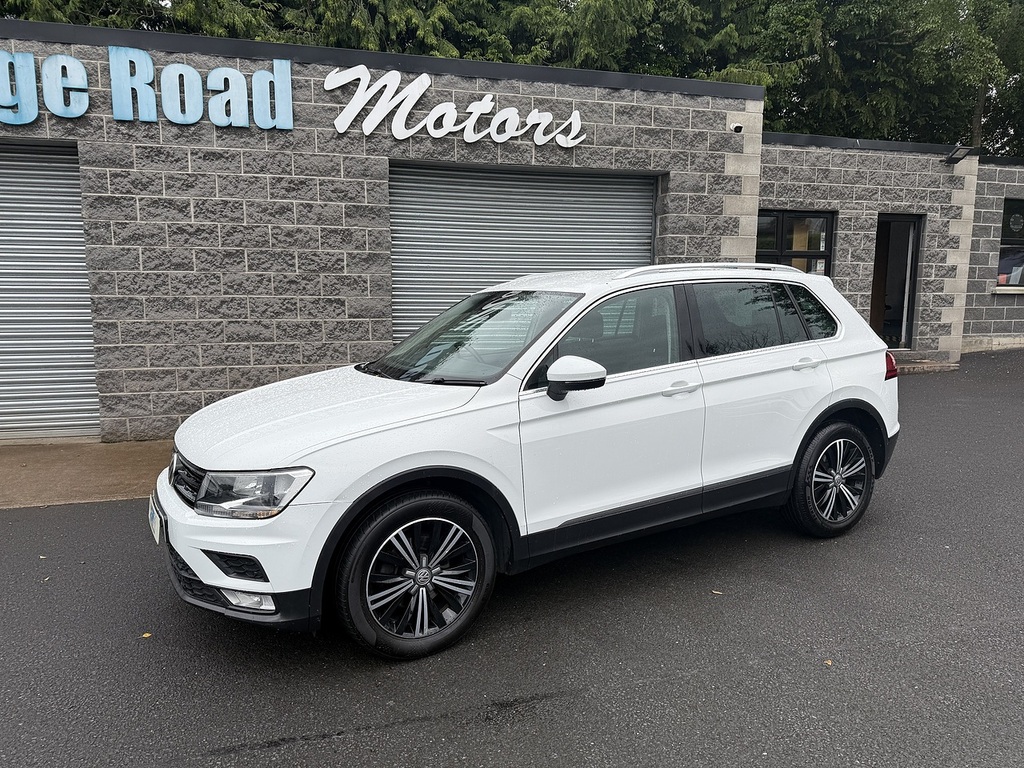 Volkswagen Tiguan Tdi Bluemotion Tech Se Navigation U1931 Ulez OXZ7611 White #5