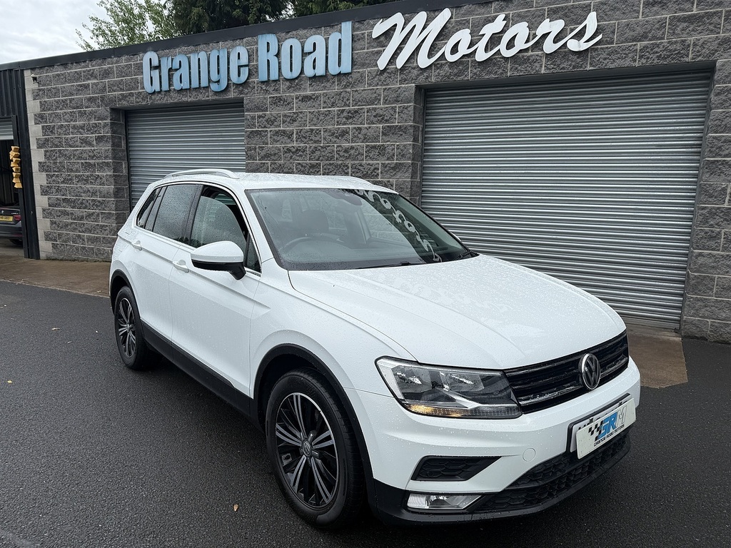 Volkswagen Tiguan Tdi Bluemotion Tech Se Navigation U1931 Ulez OXZ7611 White #3