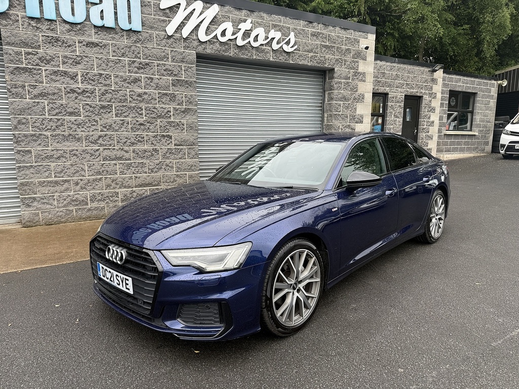 Audi A6 Saloon Tdi Black Edition U1936 Ulez Blue #6