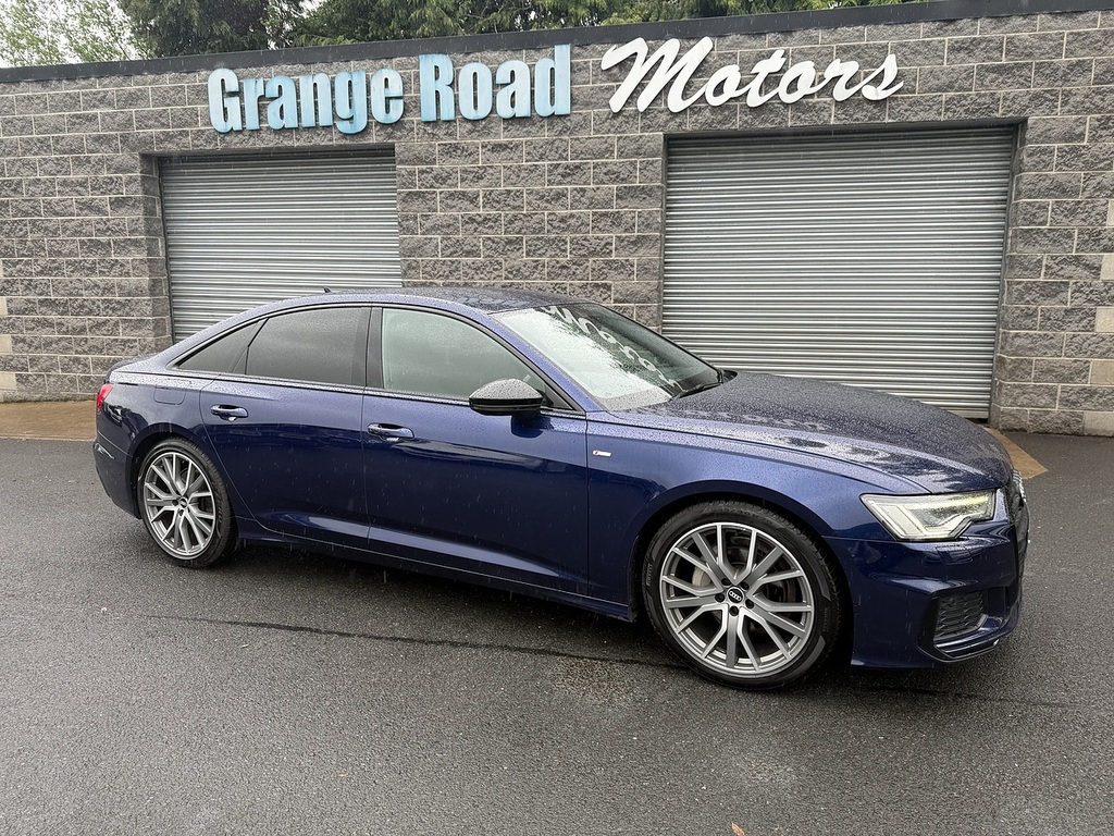 Audi A6 Saloon Tdi Black Edition U1936 Ulez Blue