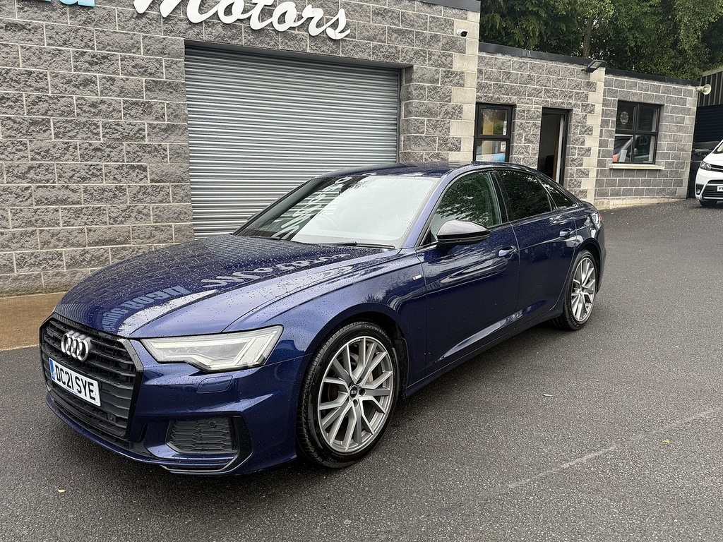 Audi A6 Saloon Tdi Black Edition U1936 Ulez Blue #3