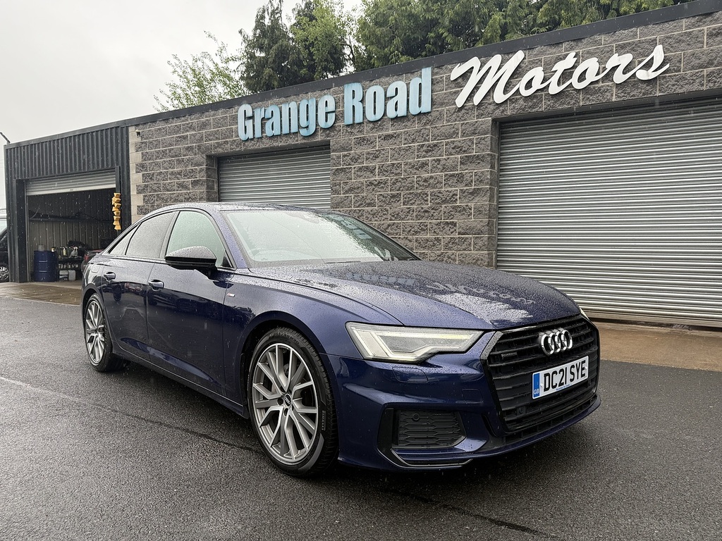Audi A6 Saloon Tdi Black Edition U1936 Ulez Blue #2