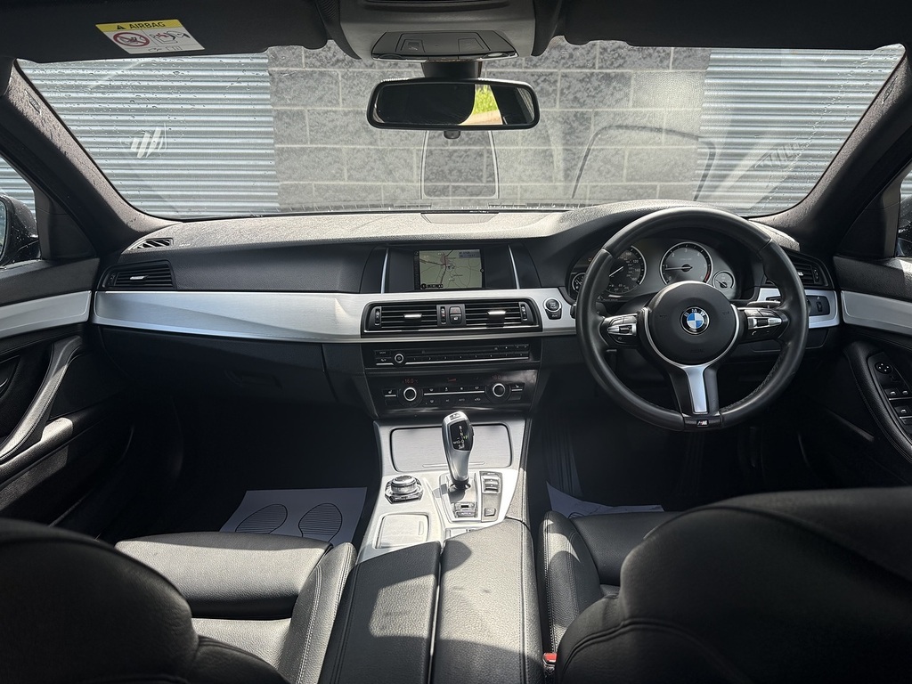 BMW 5 Series 520D M Sport U1900 Ulez Grey #6