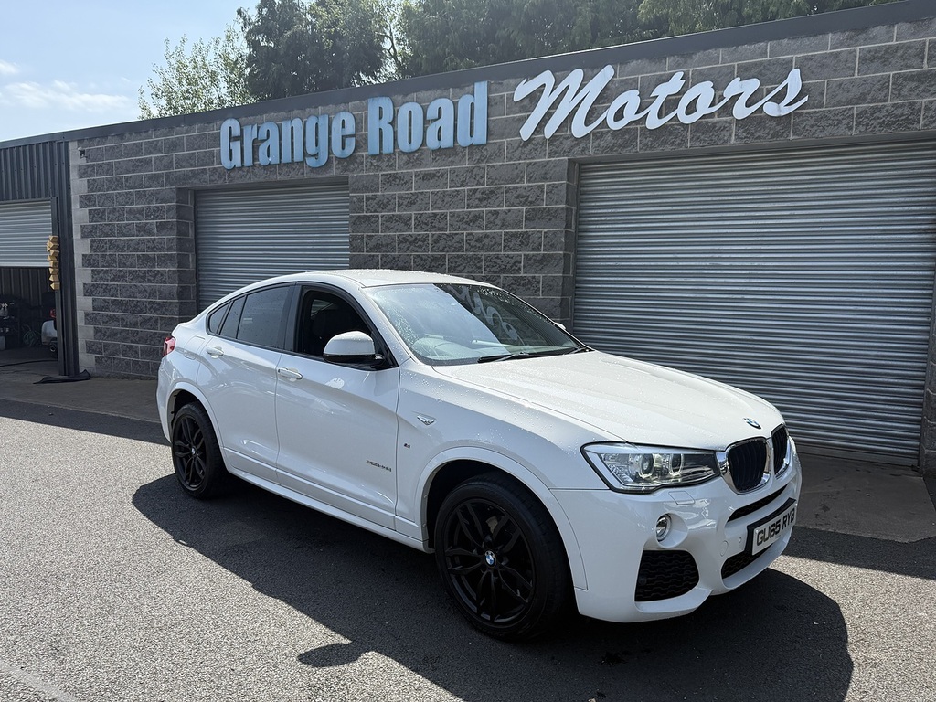 BMW X4 20D M Sport U1945 Ulez White #3