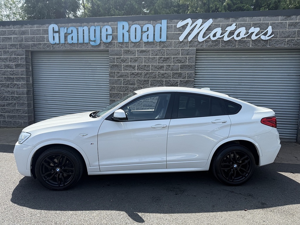 BMW X4 20D M Sport U1945 Ulez White #4