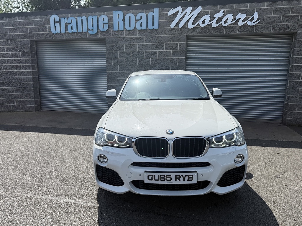 BMW X4 20D M Sport U1945 Ulez White #2