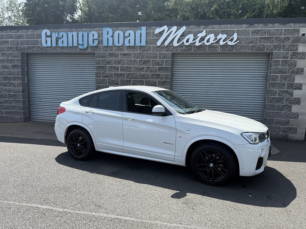 BMW X4 20D M Sport U1945 Ulez White