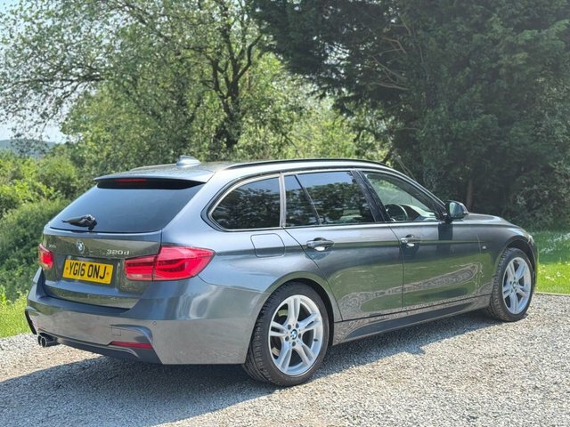 BMW 3 Series 320D M Sport Touring YG16ONJ Grey #4