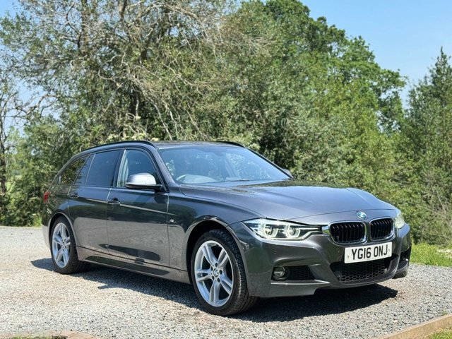 BMW 3 Series 320D M Sport Touring YG16ONJ Grey #6