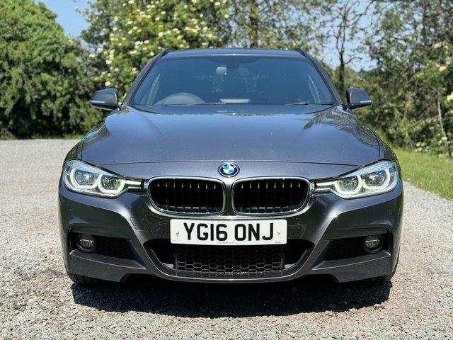 BMW 3 Series 320D M Sport Touring YG16ONJ Grey #3