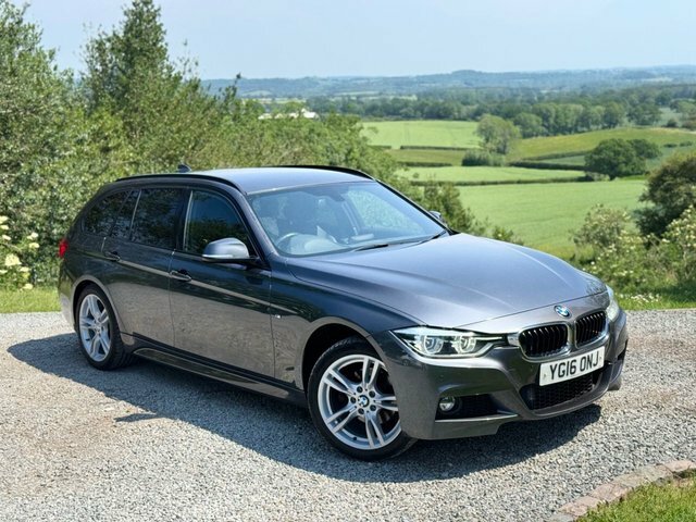 BMW 3 Series 320D M Sport Touring YG16ONJ Grey