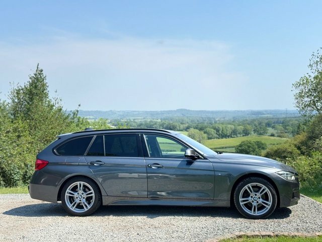 BMW 3 Series 320D M Sport Touring YG16ONJ Grey #5