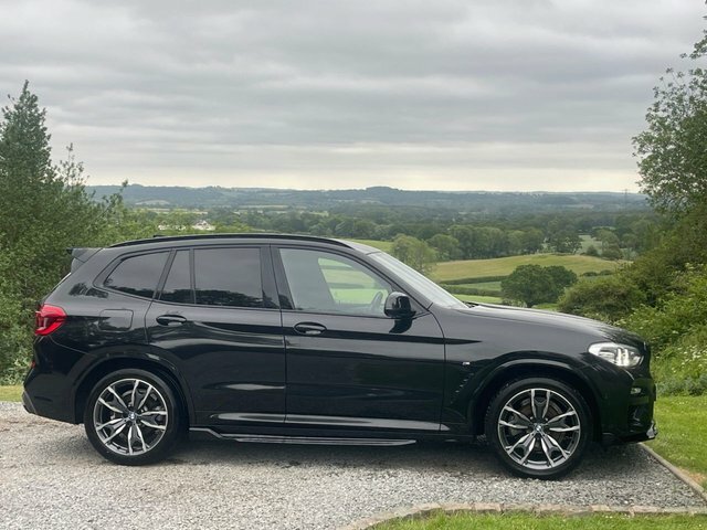 BMW X3 20D M Sport Suv P2VJX Black #6