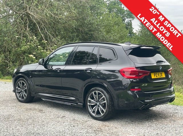 BMW X3 20D M Sport Suv P2VJX Black #2