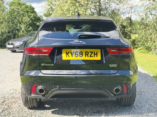 Jaguar E-Pace D180 R-dynamic Hse Suv KV68RZH Black #4