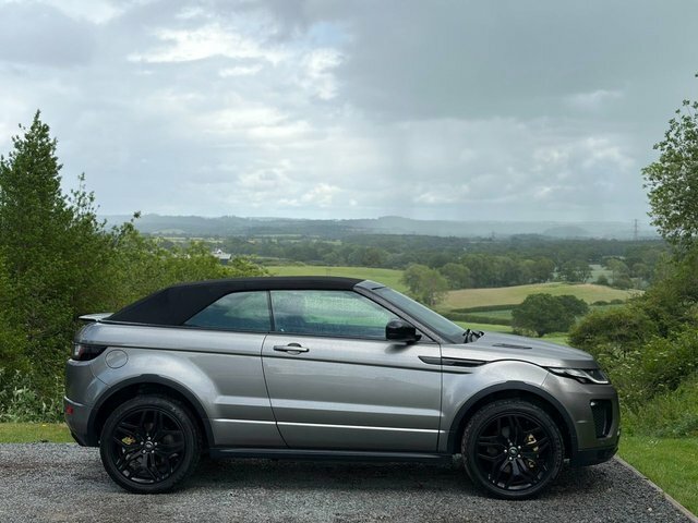 Land Rover Range Rover Evoque Td4 Hse Dynamic Convertible Silver #6