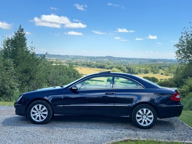 Mercedes-Benz CLK Coupe Silver #17