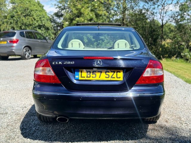 Mercedes-Benz CLK Coupe Silver #18