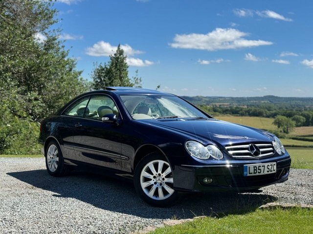 Mercedes-Benz CLK Clk280 Elegance Coupe Blue #4