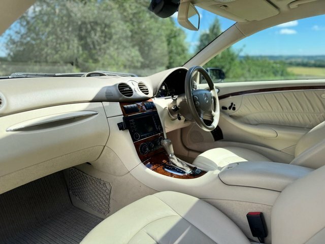 Mercedes-Benz CLK Coupe Silver #13