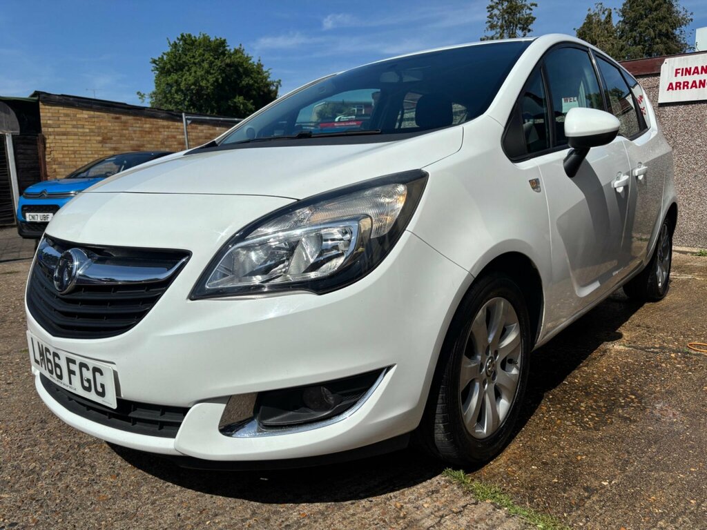 Vauxhall Meriva 1.4I Life Euro 6 White