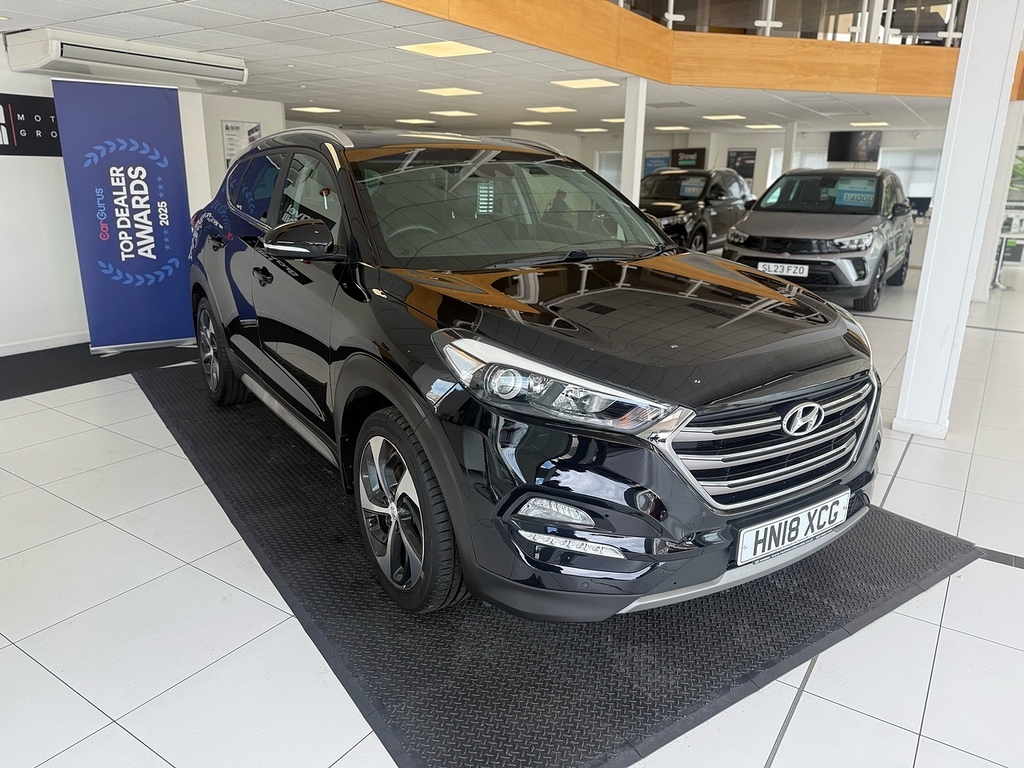 Hyundai Tucson 1.7 Crdi Blue Drive Premium Suv Dct Eur Black