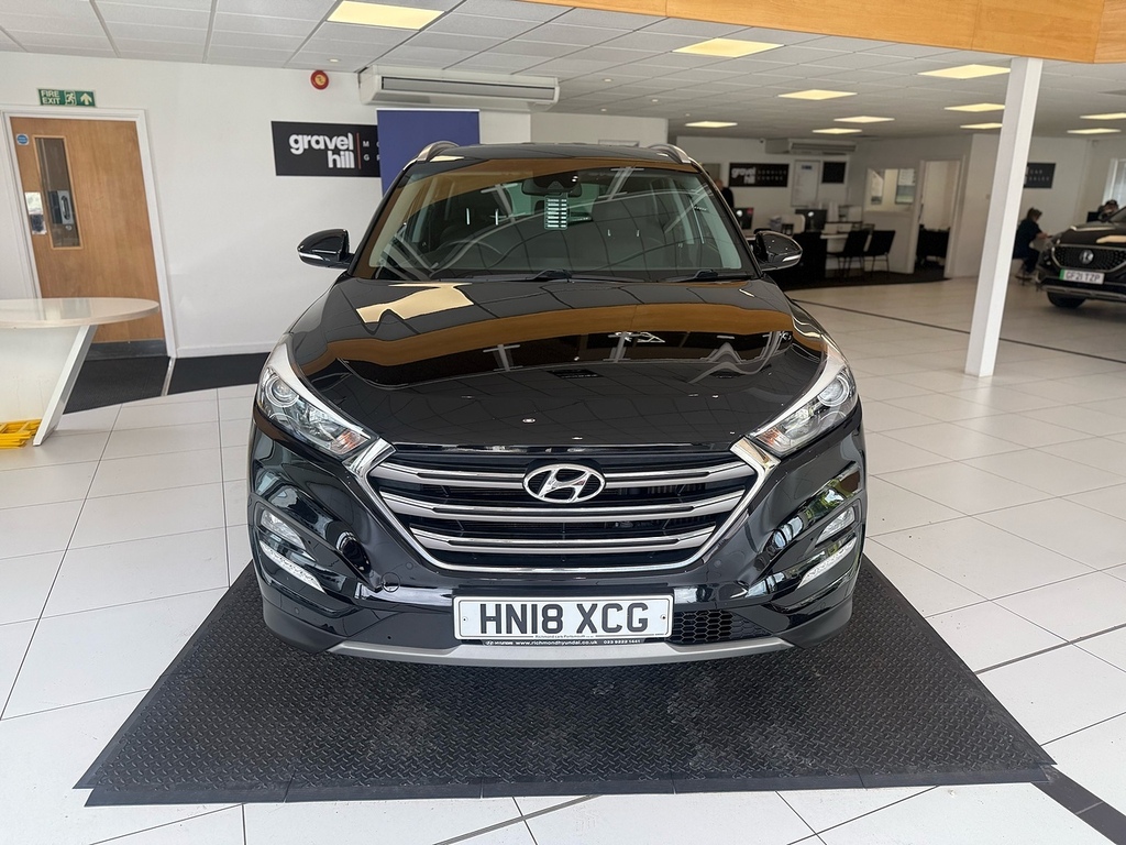 Hyundai Tucson 1.7 Crdi Blue Drive Premium Suv Dct Eur Black #2