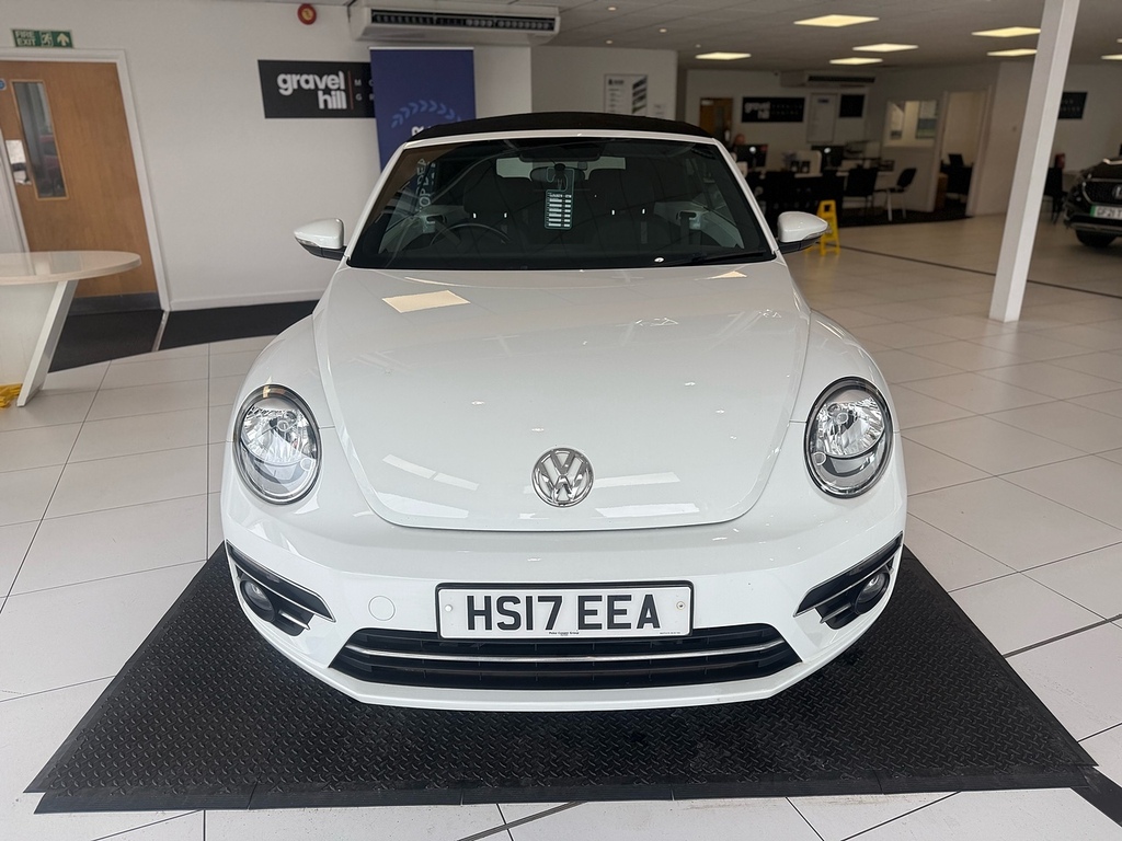 Volkswagen Beetle 1.2 Tsi Bluemotion Tech Design Cabriolet Petro White #2