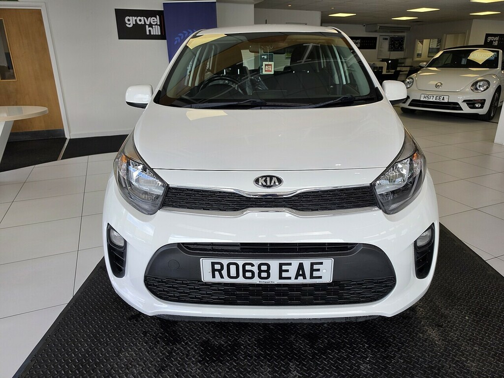 Kia Picanto 1.25 2 Hatchback Euro 6 83 Bhp RO68EAE White #2