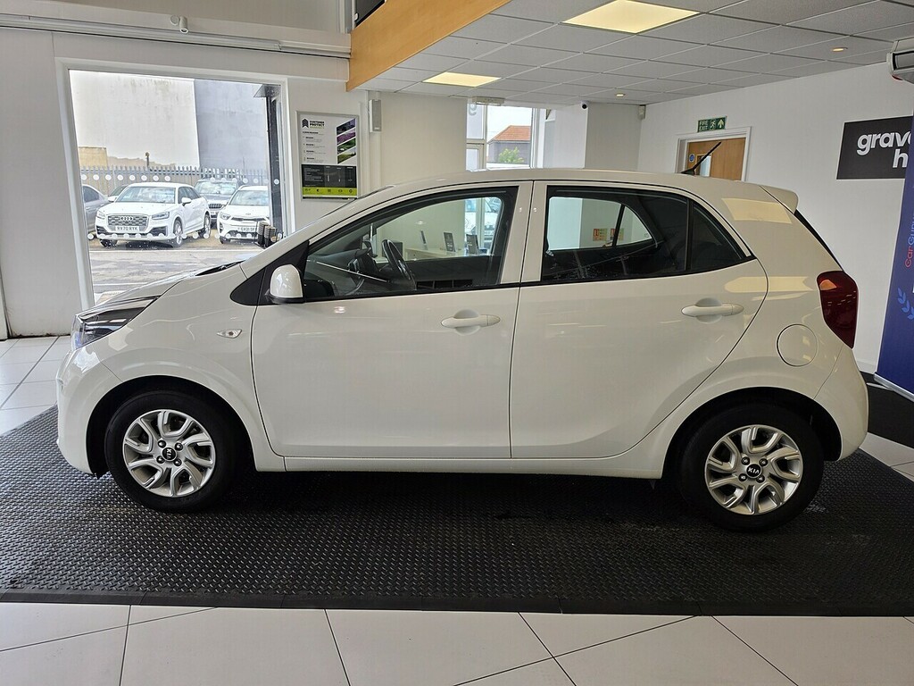Kia Picanto 1.25 2 Hatchback Euro 6 83 Bhp RO68EAE White #4