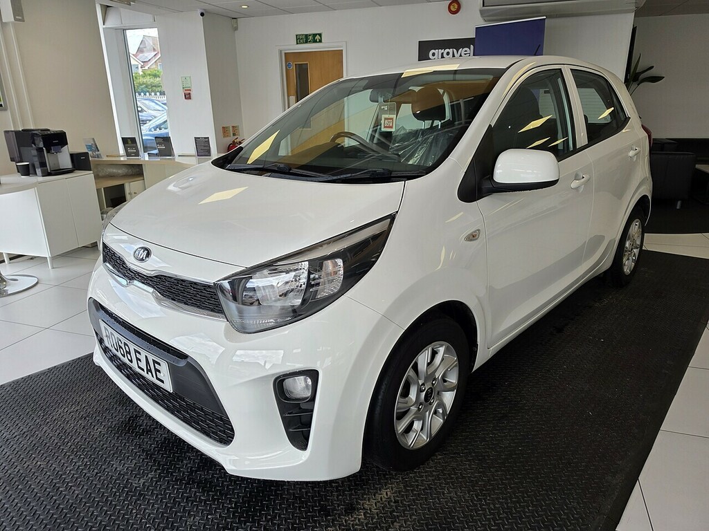 Kia Picanto 1.25 2 Hatchback Euro 6 83 Bhp RO68EAE White #3