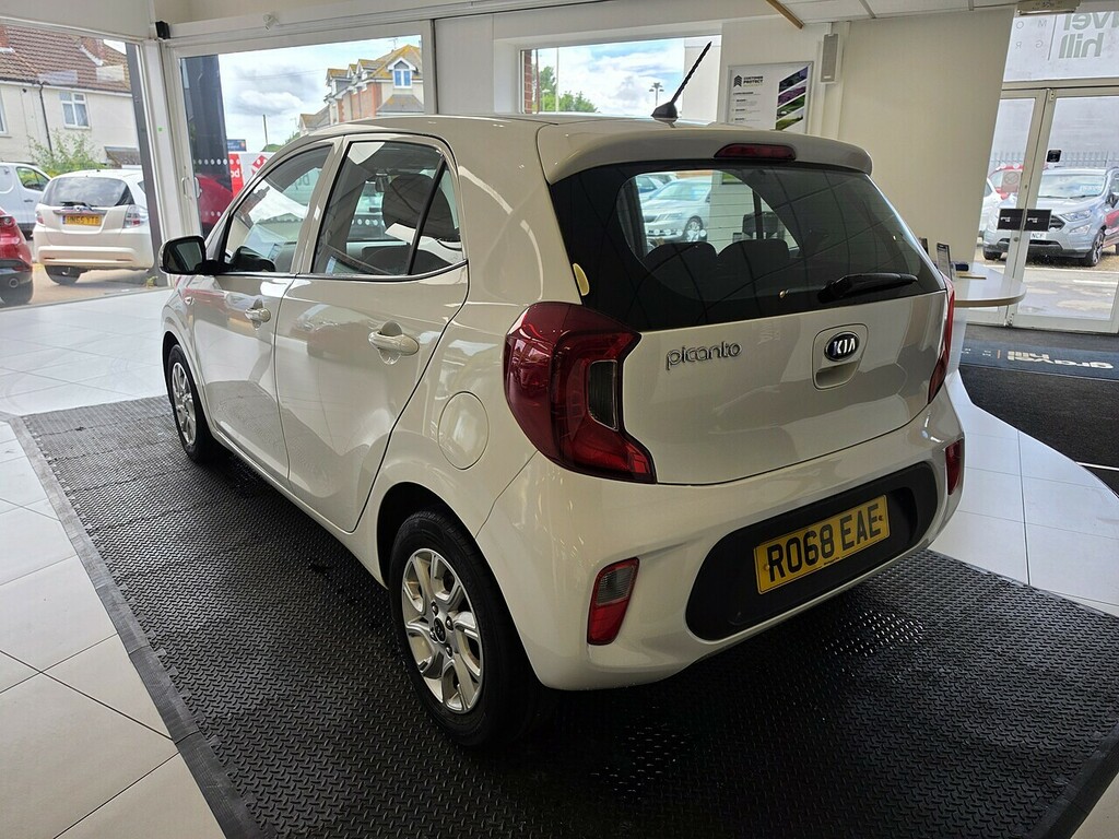 Kia Picanto 1.25 2 Hatchback Euro 6 83 Bhp RO68EAE White #5