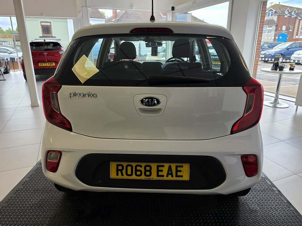 Kia Picanto 1.25 2 Hatchback Euro 6 83 Bhp RO68EAE White #6