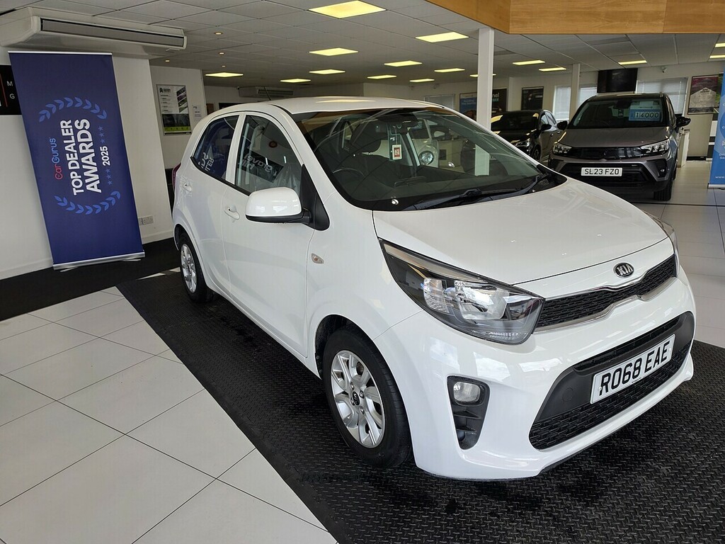 Kia Picanto 1.25 2 Hatchback Euro 6 83 Bhp White