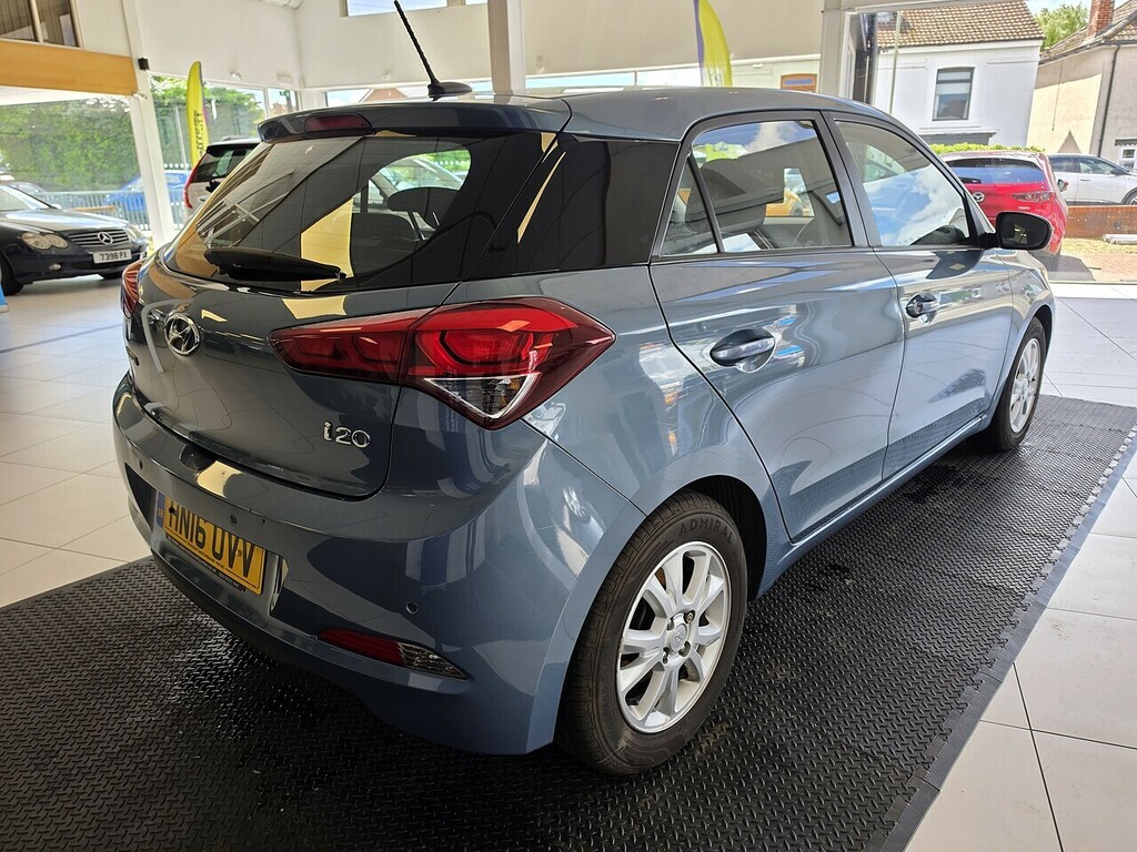 Hyundai I20 1.2 Blue Drive Se Hatchback Euro Blue #5